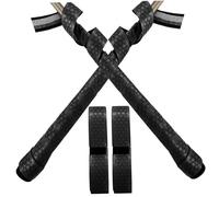 Pesoncarl 2 Packs Ruban adhésif de poignée, 40 Longueurs de Baseball Baseball Ruban adhésif 1, 75 mm précut et arrière Golf Pro ressent Basse-Bande Confortable pour Les poignées Chauves-Souris