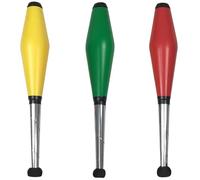 Pesoncarl 3pcs Jongleux des balles pour Jongler avec des Clubs 16.5x2.8 '' épingles engageantes bâtons légers pour promouvoir la Coordination et la Concentration Yeux à la Main, Les Jouets