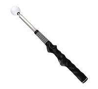 Pesoncarl Aide à l'entraînement de Swing de Golf rétractable, Rythme Click Sound Chauffage Golf Grip Trainer, Force & Tempo Training for Chipping Hitting