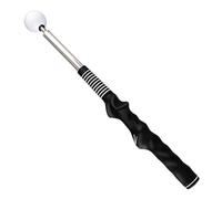 Pesoncarl Aide à l'entraînement de Swing de Golf rétractable, Rythme Click Sound Chauffage Golf Grip Trainer, Force & Tempo Training for Chipping Hitting