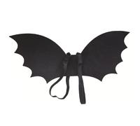 Pesoncarl Aile de Chauve-Souris pour Les Enfants âgés de 6 à 15 Ans Black Wing 26.4x12.6 Toddler Bat Costume avec Costume de Sangle ajusté pour Enfants pour Halloween Dress Up Party Cosplay, Jouets