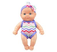 Pesoncarl Baby Doll Doll Mignon Simulation Bath 8.5x3.4x5.3n Natation bébé avec Joint Mobile et vêtements détachables Vinyl Water Toys for Kids, Style2, poupées