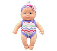 Pesoncarl Baby Doll Doll Mignon Simulation Bath 8.5x3.4x5.3n Natation bébé avec Un Articulation Mobile et des vêtements Amovibles Vinyl Water Toys for Kids, style2, Jouets