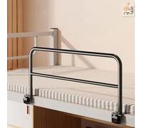 Pesoncarl Barrières de lit pour Adultes âgés - Garde-lit réglable en métal pour Adulte - Rails de sécurité à Clipser sans perçage pour étudiants, Femmes Enceintes, Personnes handicapées