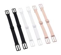 Pesoncarl Bretelles de Soutien-Gorge élastiques pour bandoulière, Support réglable antidérapant pour Femmes, 6 pièces, Bretelles