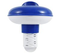 Pesoncarl Comprimés de Piscine d'équilibre Transparent, Support de comprimé de Chlore Extensible du Distributeur de Chlore avec Port à débit réglable