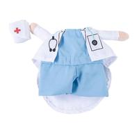 Pesoncarl Costume de Chien, Polyester Docteur de Chien Costume drôle Chat Compagnie Compagnie Cosplay Robe up fêtard pour Animaux pour Petit Chiot Moyen Chaton