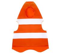 Pesoncarl Costume de cône de circulation Costumes d'Halloween orange drôles pour enfants Cosplay Party Convient aux enfants d'une hauteur 49, 2 à 57, 1