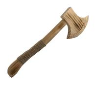 Pesoncarl Décorations d'halloween, Accessoires d'halloween, Hache en Bois avec Corde de Chanvre, 12 haches à Long Manche, Accessoires de Costume Cosplay bûcheron