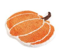 Pesoncarl DOORMATS, Tapis de Bain Halloween, Tapis à Citrouille Mignon 24x24, Tapis de Salle de Bain Halloween à Eau Moelleuse et Moelleuse, Tapis Halloween Lavable pour la Cuisine, Salle de Bain