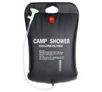 Pesoncarl Douche de Camp à Chauffage Solaire, Douche Portable, Sac de Camping 5 gallons avec Tuyau Amovible et tête Marche/arrêt, douches solaires d'extérieur pour Camping, Plage, Natation, été