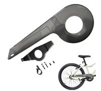 Pesoncarl Garde de la chaîne de vélos Digne de 32-36 Dents Universal Bicycle Chain Guard Kids Kids Couverture de vélo pour Accessoires Black Transparent, Guides