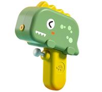 Pesoncarl Guns à Eau pour Enfants 3+, Mignon Shark Shape Pistol à Eau, Long Shooting Range Press Type Watergun pour Les Cadeaux de Piscine d'été de Plage extérieure, Vert, Jouets Piscine