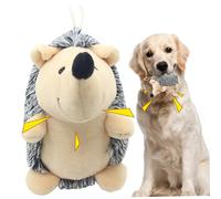 Pesoncarl Hérisson Chien Jouet 2 pièces Non Toxique grinçant Chien Jouets intégré couineur en Peluche Peluche pour Petit Moyen