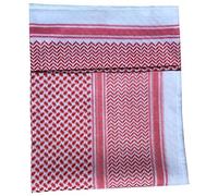 Pesoncarl Hommes Shemagh Écarpe épaisse ethnique arabe arabe turban du Moyen-Orient Palestinien enveloppants Red, foulards