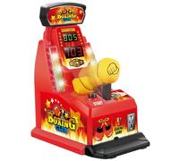 Pesoncarl Jouet de Machine de Boxe à Doigts, Mini Machine Boxe à Doigts Bureau avec Cible en Caoutchouc Souple, Jouets Bureau Amusants 5x7x9 pour soulager Le Stress et des Heures Plaisir en fête