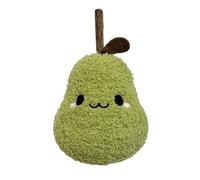 Pesoncarl Jouets Anti-Mastication d'herbe à Chat pour Chats, Jouets à mâcher de Dentition en Forme de Poire Dessin animé en Peluche d'herbe Chat