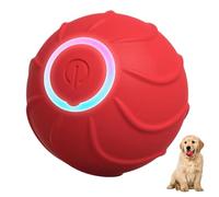Pesoncarl Jouets pour Chiens interactifs, 2 Modes Boule de Chien vibrante avec des lumières LED, Boule rebondissante Rechargeable pour Chiens, pour Les Chiots/Petits/Moyens