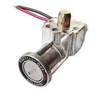 Pesoncarl Key Ignition for Ebike, Copper Bike Lock avec Touche on/Off STRITTER LI-ION BUTERIE Lock pour Les Accessoires de vélos électroniques Pièces de Remplacement, Patins