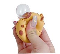 Pesoncarl Keychain Capybara, serre pour faire souffler des bulles en silicone accessoires de voiture capybara suspendus