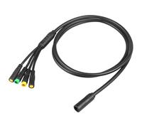 Pesoncarl Kit de contrôleur de vélo électrique, Kits Conversion, Accessoires vélo électrique, Faisceau câbles, câble Connexion étanche pour Affichage, Frein, accélérateur au Pouce