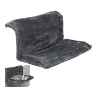 Pesoncarl Lit de radiateur de Chat avec Un Cadre en métal Fort Chaud et Confortable lit de Chat Suspendu pour Chats Gris lit de hamac adapté aux Chats jusqu'à 5 kg, Sieste de Chat en Peluche