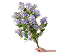 Pesoncarl Lot de 4 Fleurs de Lilas artificielles 76, 2 cm, Violet réaliste avec Longue Tige, Fleurs en Soie pour Arrangement, Mariage, Maison pour fête