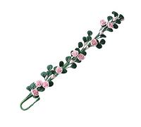 Pesoncarl Maison de poupée Pliable Rose Bouquet de Fleurs 1/12 Maison poupée Miniature Argile mensuelle Rose Bouquet Fleurs fée Jardin Accessoire décoration fête faveur
