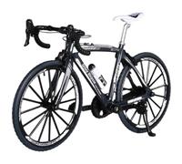 Pesoncarl Mini vélo BMX avec 32 Accessoires - Échelle 1:8 - Vélo à Doigts réaliste avec Guidon Mobile et pédales rotatives - BMX décoratif à Faire soi-même pour Enfants et collectionneurs -