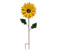 Pesoncarl Moulins à Vent, Moulin à Vent de Tournesol, moulins décoratifs, Ornements de Jardin, fête Jardin en Plein air, Jaune