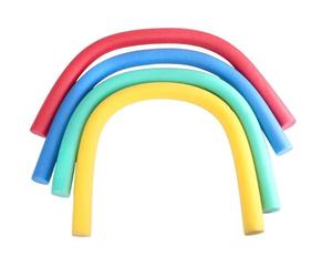 Pesoncarl Nouilles de Piscine 4pcs, Nouilles en Mousse Molle EPE de 59 Pouces, Natation imperméables 4 Couleurs, Fort Flotteur Natation la flottabilité pour Enfants, Jouets Piscine