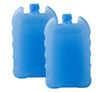 Pesoncarl Packs de Glace de 2pcs, Blocs congélation Longue durée résistants scellés Longue durée, Packs Glace Plus fraîche Portables Gardez au Frais pour Le climatiseur réfrigérateur Boisson