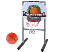 Pesoncarl Pool Basketball Hoop 18x18x26in Cerceau de Basket-Ball Flottant pour Piscine avec 2 balles de Basket gonflables pour Les Enfants pour Enfants et Jouets Plage