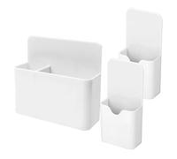 Pesoncarl Porte-crayons, support de marqueur magnétique 3pcs porte-stylo de mur de mur magnétique forte autoprote