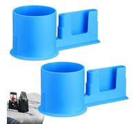 Pesoncarl Porte-Tasse à Paddle de 2pcs avec Fente téléphonique, Support de Tasse à Paddle en Plastique avec Trou vidange pour Kayaks, Bateaux, Yachts, Maisons, Bleu