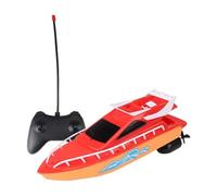 Pesoncarl RC Boat Mini Electronic Funny Imperproping Racing Boats Toy avec télécommande pour Enfants Toys (Pas de Batterie) Rouge, Jouets de Plage