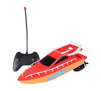 Pesoncarl RC Boat Mini Electronic Funny Imperproping Racing Boats Toy avec télécommande pour Enfants (Pas de Batterie) Red, dispositifs à télécommande contrôlés par Applications