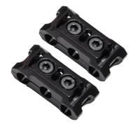 Pesoncarl RC Clamp, RC Car Motor Cable Manager Gestionnaire Motor Wire Fixed Blamp Backle RC Model Accessories 2pcs Black 10AWG