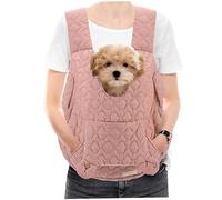 Pesoncarl Sac à Dos de Transport pour Chat, Sac de Sortie réglable pour Animaux Compagnie, à Dos Transport pour Chien Avant pour Animaux Compagnie pour Voyager, Poitrine Avant pour Chiens Petit