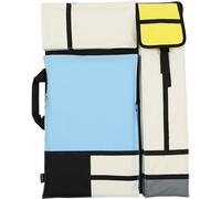 Pesoncarl Sac d'art, Case d'art imperméable en Tissu Oxford 8K Case de Portefeuille ', Sac à Dos Multi-Poche avec Sangle réglable pour Dessiner des Fournitures de Peinture