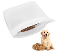 Pesoncarl Sac de friandises pour Chiens, Poche de friandises pour Chiens imperméable et gouttible, Sacs en Silicone scellés et faciles à Nettoyer pour la Maison