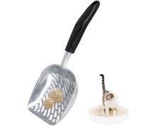 Pesoncarl Scoop de litière pour Chats, Scoop de litière à Mailles Fins de 0,5 cm, Scoop de litière de Gros Chats 14x5x2 Pouces, Lavage Facile Lave