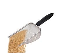 Pesoncarl Scoop Scoop Beach Mesh Pherst Litter Cleaner Sand Filtre Scooper pour ramasser des obus, des Jouets de Plage
