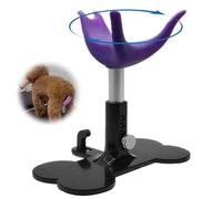 Pesoncarl Soin des Griffes, Support de toilettage pour Chien 5, 7-7, 3, Support réglable pour Le toilettage, maintient l'animal Debout pour Le Bain, Violet