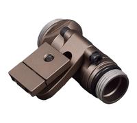 Pesoncarl Support de Lampe de Poche intergrate, Support Casque d'arc pour la série Scouts Flashlight M300B M300C M300V