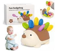 Pesoncarl Tri de Couleur Toys for Toddlers 1-3 avec des nombres Toys en Forme de hérisson