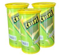 Pesoncarl Trucs de Farce, 3pcs Chip and Potato Toys, 2,2x4,3 Pouces Snake dans Une Farce pour Les Enfants, Faux Serpent drôle, farceurs de Printemps en Plastique pour Les Adultes Trick Gag Cadeaux