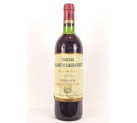 pessac-léognan château malartic-lagravière grand cru classé (accro capsule) rouge 1980 - bordeaux