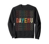 Pessah Pessah Dayenu Enough Prière Seder Juif Holiday Sweatshirt