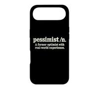 Pessimiste Definition Ancien Optimist Humour Sarcastique drôle Coque pour iPhone Air